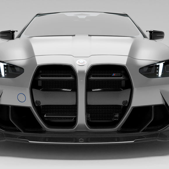 BMW M3 G80 Carbon Fiber Front Grill (with ACC)