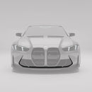 BMW M3 G80 Carbon Fiber Front Trim-2