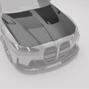 BMW M3 G80 Carbon Fiber Hood-2