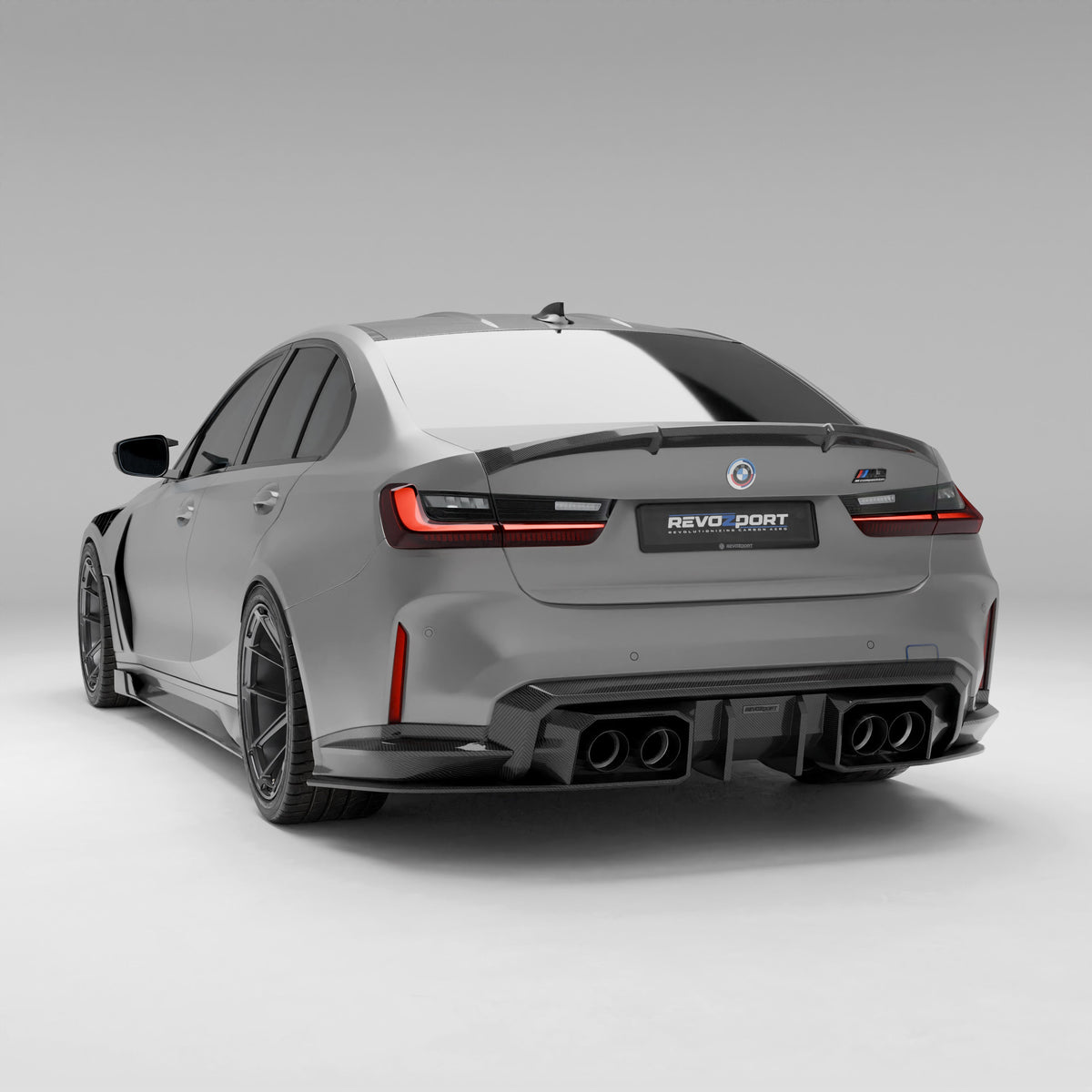 BMW M3 G80 Carbon Fiber Rear Diffuser | Zefer Performance