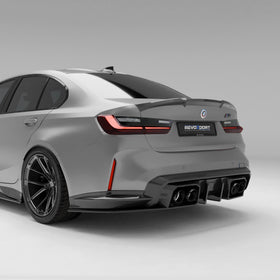 BMW M3 G80 Carbon Fiber Rear Diffuser