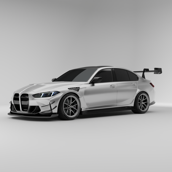 BMW M3 G80 Carbon Fiber Aero Splitter & Air Dam