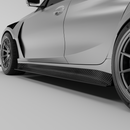 BMW M3 G80 Carbon Fiber Aero Side Skirts-1