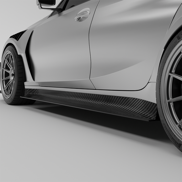 BMW M3 G80 Carbon Fiber Aero Side Skirts