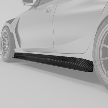 BMW M3 G80 Carbon Fiber Aero Side Skirts - 0