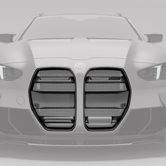 BMW M3 G81 Carbon Fiber Front Grill ( with ACC)