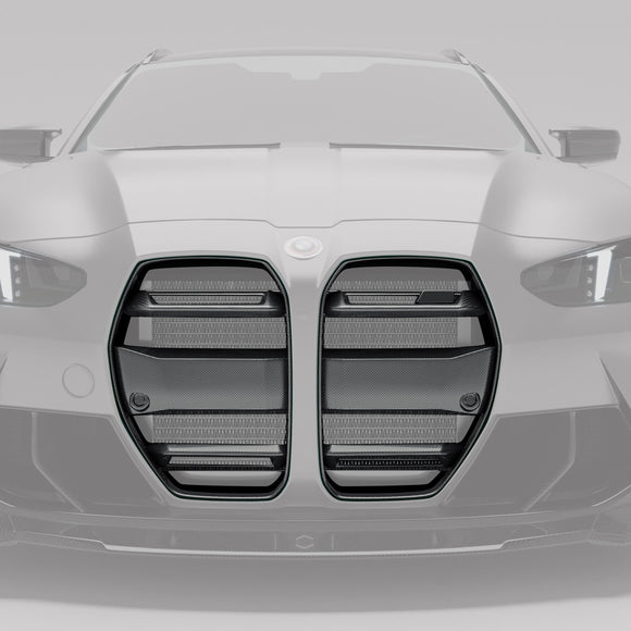 BMW M3 G81 Carbon Fiber Front Grill ( without ACC)