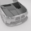 BMW M3 G81 Carbon Fiber Hood-2