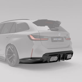 BMW M3 G81 Carbon Fiber Rear Diffuser - 0