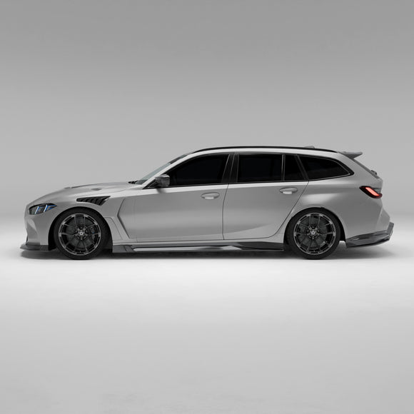 BMW M3 G81 Carbon Fiber Side Skirts