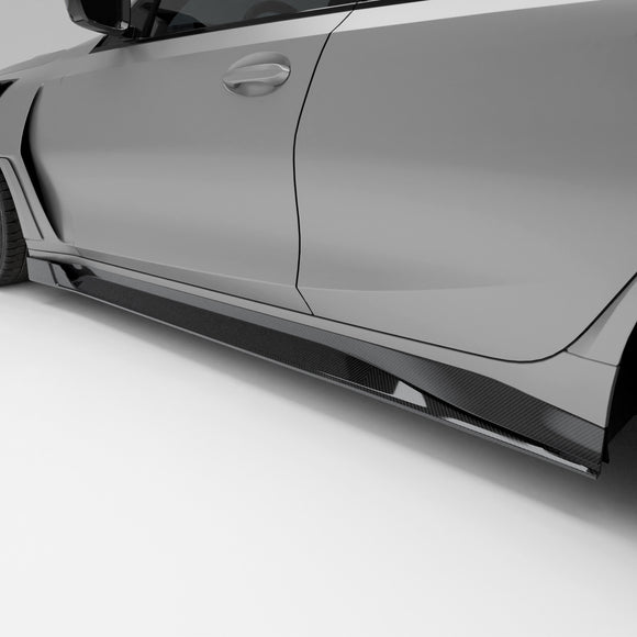 BMW M3 G81 Carbon Fiber Side Skirts