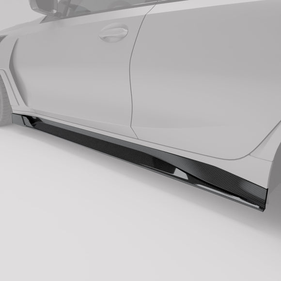 BMW M3 G81 Carbon Fiber Side Skirts