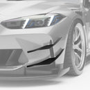 BMW M4 G82 Carbon Fiber Front Bumper Canards-2