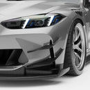 BMW M4 G82 Carbon Fiber Front Bumper Canards-1
