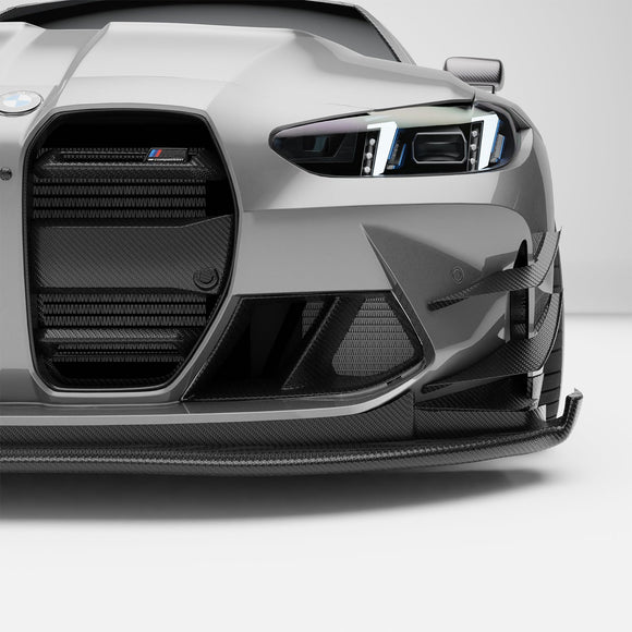 BMW M4 G82 Carbon Fiber Front Bumper Canards