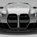 BMW M4 G82 Carbon Fiber Front Grill（with ACC）-1