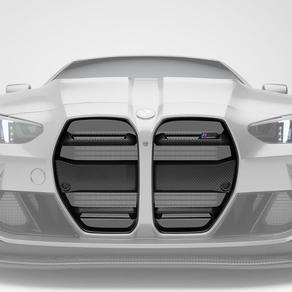 BMW M4 G82 Carbon Fiber Aero Front Grill (without ACC)