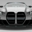 BMW M4 G82 Carbon Fiber Front Grill ( without ACC)-1