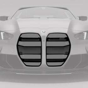 BMW M4 G82 Carbon Fiber Front Grill ( without ACC) - 0
