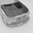 BMW M4 G82 Carbon Fiber Hood-2