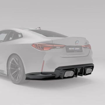 BMW M4 G82 Carbon Fiber Rear Diffuser - 0