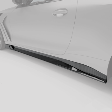 BMW M4 G82 Carbon Fiber Side Skirts - 0