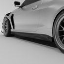 BMW M4 G82 Carbon Fiber Race Side Skirts-1