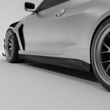 BMW M4 G82 Carbon Fiber Race Side Skirts