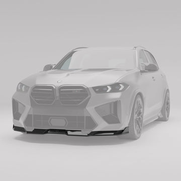 BMW X5M F95 LCI Carbon Fiber Front Lip - 0