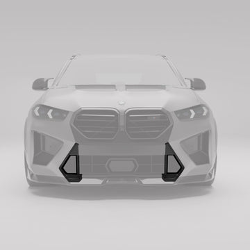 BMW X5M F95 LCI Carbon Fiber Front Vents - 0