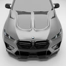 BMW X5M F95 LCI Carbon Fiber Hood-9
