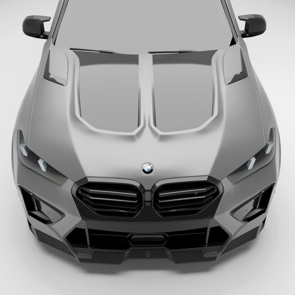 BMW X5M F95 LCI Carbon Fiber Hood