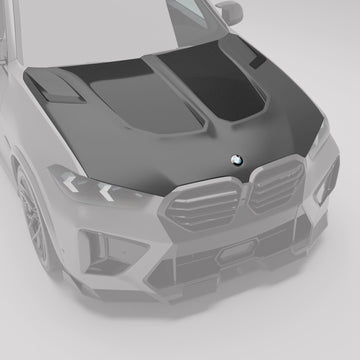 BMW X5M F95 LCI Carbon Fiber Hood - 0