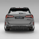 BMW X5M F95 LCI Carbon Fiber Rear Diffuser-11
