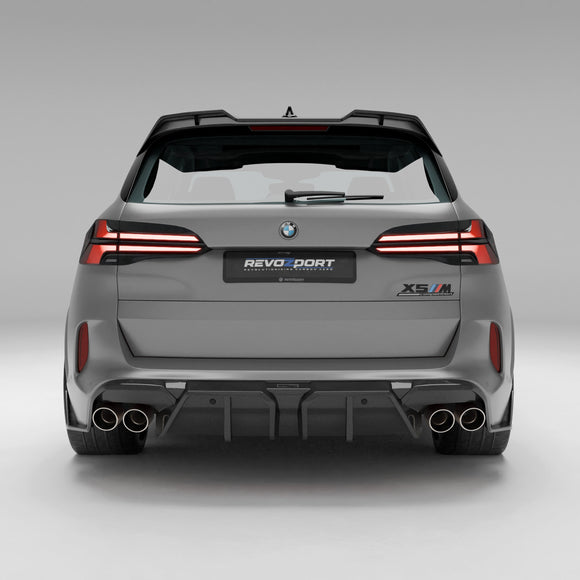 BMW X5M F95 LCI Carbon Fiber Rear Diffuser