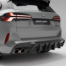 BMW X5M F95 LCI Carbon Fiber Rear Diffuser-9