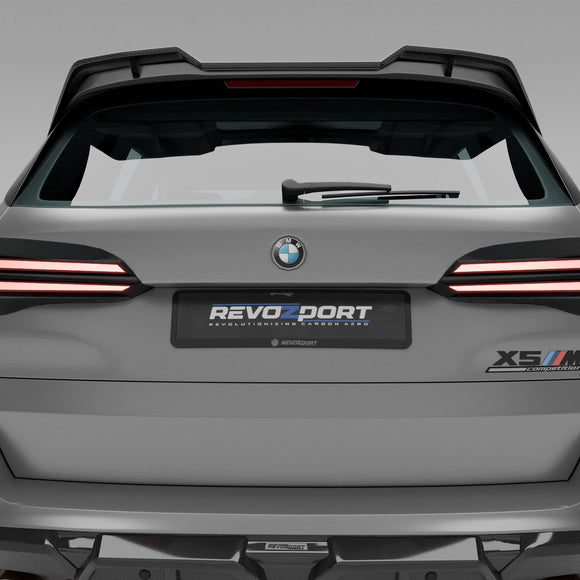 BMW X5M F95 LCI Carbon Fiber Roof Spoiler