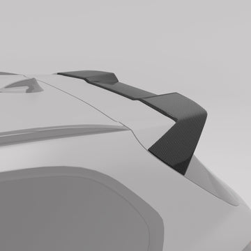 BMW X5M F95 LCI Carbon Fiber Roof Spoiler - 0