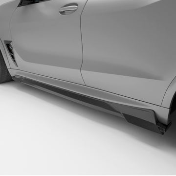 BMW X5M F95 LCI Carbon Fiber Side Skirts