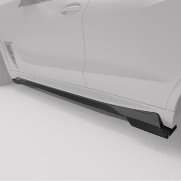 BMW X5M F95 LCI Carbon Fiber Side Skirts - 0