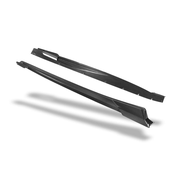 BMW X5M F95 LCI Carbon Fiber Side Skirts