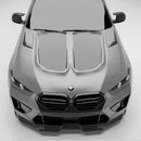 BMW X6M F96 LCI Carbon Fiber Hood-9