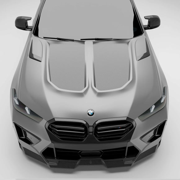BMW X6M F96 LCI Carbon Fiber Hood