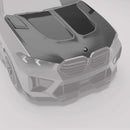 BMW X6M F96 LCI Carbon Fiber Hood-2
