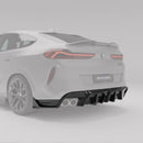 BMW X6M F96 LCI Carbon Fiber Rear Diffuser-2