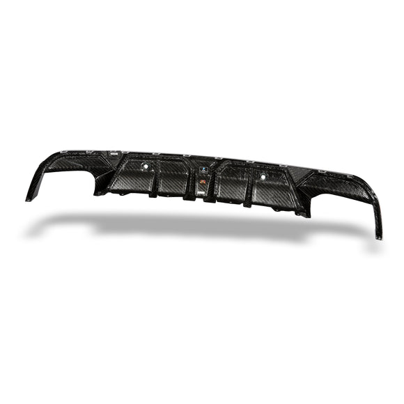 BMW X6M F96 LCI Carbon Fiber Rear Diffuser