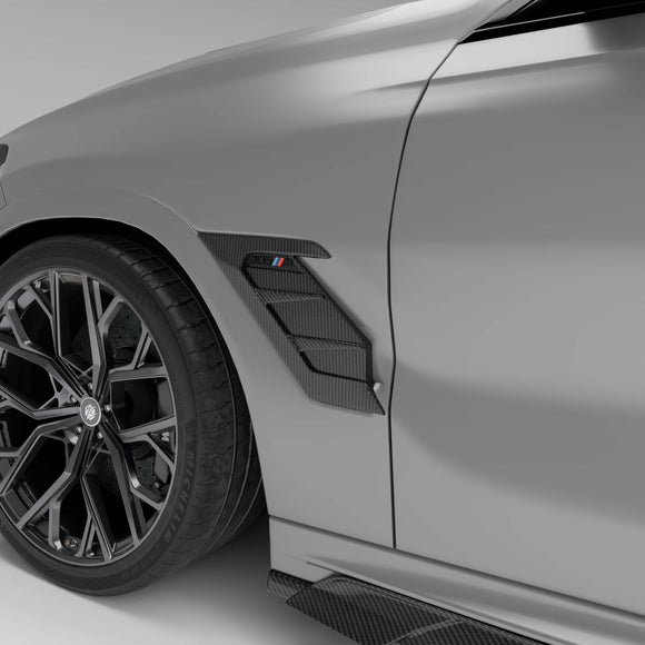 BMW X6M F96 LCI Carbon Fiber Side Vents