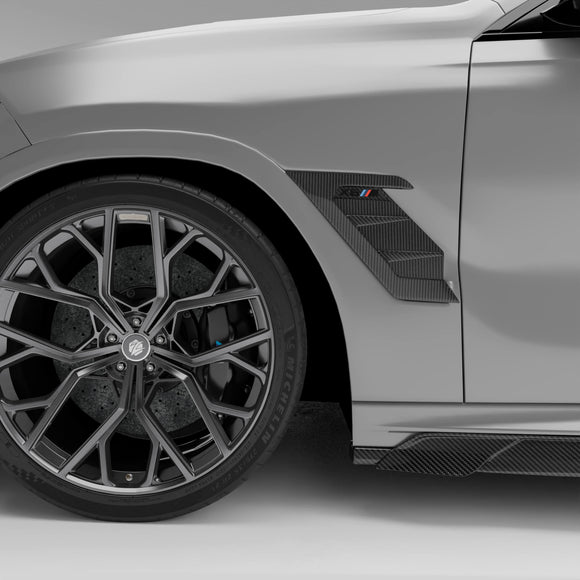 BMW X6M F96 LCI Carbon Fiber Side Vents