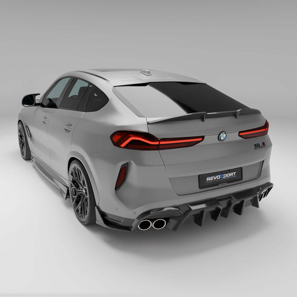 BMW X6M F96 LCI Carbon Fiber Spoiler