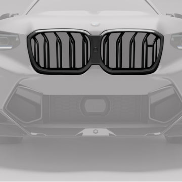 BMW X3M F97 LCI Carbon Fiber Grille - 0